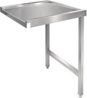 Doorvoer Spoeltafel | Rechts | 60cm | Vogue | GJ534