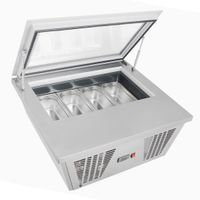 Polar G-Serie Aanrecht IJs Freezer 4x Napoli Pannen - GK068-02