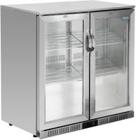 Polar G-Serie 2-Deurs Barkoeling Met Klapdeuren RVS 208l, Polar GL008