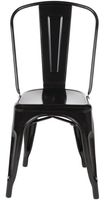 Bolero Stalen Stoel Zwart (4 Stuks) - Bolero GL331
