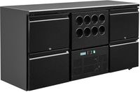 Polar | Werkbank koeling | 4 laden | Flessennest (8 flessen) | GL457