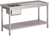 Gastro M voorspoeltafel voor doorschuifvaatwasmachine HT50 | GL897