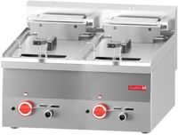 Gastro M elektrische friteuse 2x 10L 60/60 FRE | GL909