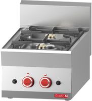 Gastro M gaskooktoestel met 2 branders 65/40 PCG | GL916
