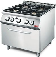 Gastro M gaskooktoestel met gasoven 70/80 CFGB | GL928
