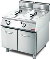 Gastro M gas friteuse 2x 13L 70/80 FRG | GL932