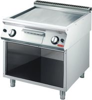 Gastro M gas bakplaat verchroomd 70/80 FTGS-FR | GL937