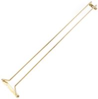 Glasrek messing 60,9cm | GM205