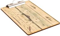 Olympia menu klembord met houten effect A5 | GM301