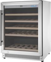 Polar G-Serie Roestvast Stalen Wijnkoelkast 51 Flessen - GM627