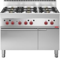 Gastro M 650 gasfornuis met elektrische heteluchtoven 65/110 CFGE |  GN049