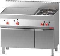 Platenfornuis met 2 branders en gasoven 65/110 TPG | Gastro M 650 | GN052