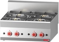 Gaskooktoestel | 4 branders 65/70 PCG | Gastro M 650 | GN055