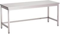 Gastro M | RVS werktafel | zonder onderblad | 140x70x85cm | GN109
