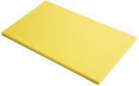 Gastro M HDPE snijplank geel 600x400x20 | GN345