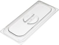 Gastro M polycarbonaat deksel voor ijs-uitschepbak | GN639