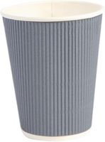 Fiesta koffiebekers ribbelwand blauwgrijs 340ml | GP434