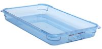Araven | ABS blauwe GN1/1 voedseldoos 6.5cm hoog | GP588