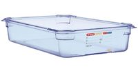 Araven | ABS blauwe GN1/1 voedseldoos 10cm hoog | GP589