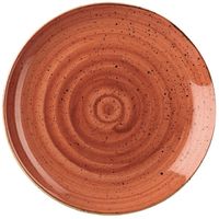 Churchill Stonecast Spiced Orange Evolve Coupe Bord 28.8 cm Pak van 12 - GP941