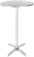 Bolero ronde statafel met kantelbaar RVS blad | GR396