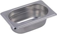 Gastro M | RVS GN1/9 bak | 6.5cm hoog | GR700