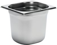 Gastro M | RVS GN1/6 bak | 15cm hoog | GR704