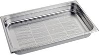 Gastro M | Geperforeerde RVS GN1/1 bak | 6.5cm hoog | GR734