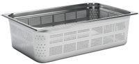 Gastro M | Geperforeerde RVS GN1/1 bak | 15cm hoog | GR736