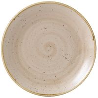 Churchill Stonecast Nutmeg Cream Evolve Coupe Bord 16.5 cm Pak van 12 - GR937