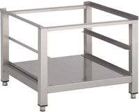 Gastro M vaatwasmachine onderstel 60x60x40cm met onderblad en geleider | GS025