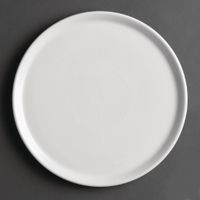 Geen Merk GT930 Royal Porcelain Classic White porselein pizzaborden 255mm (12 stuks)
