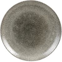 Churchill Raku Quartz Black Evolve Coupe Bord 28.6 cm Pak van 12 - HC767