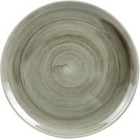Churchill Stonecast Patina Burnished Green Evolve Coupe Bord 28.6 cm Pak van 12 - HC806
