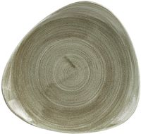 Churchill Stonecast Patina Burnished Green Lotus Bord 22.9 cm Pak van 12 - HC813