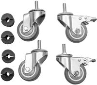 Vogue wielen voor RVS werktafels | HC847