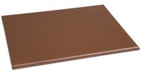 Hygiplas HDPE snijplank bruin 300x225x12mm | HC864