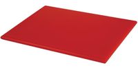 Hygiplas HDPE snijplank rood 300x225x12mm | HC866