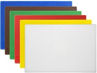 Hygiplas antibacteriële LDPE snijplanken set 450x300x10mm | HC870