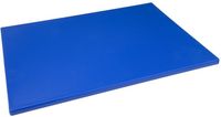 Hygiplas LDPE extra dikke snijplank blauw 600x450x20mm | HC872