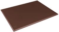 Hygiplas LDPE extra dikke snijplank bruin 600x450x20mm | HC874