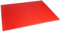 Hygiplas LDPE snijplank rood 600x450x10mm | HC877
