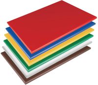 Hygiplas LDPE snijplanken set 600x450x20mm | HC880