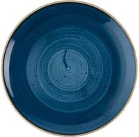 Churchill Super Vitrified Churchill Stonecast Java Blue Evolve Coupe Bord 26 cm Pak van 12 - HR381