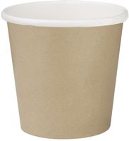 HT464 Fiesta Recyclebare Hot Cups Enkelwandig Kraft 170ml (1000 stuks)