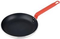 Hygiplas Aluminium Anti-Aanbak Teflon Platinum Plus Koekenpan met Rode Handgreep 24cm - HT965