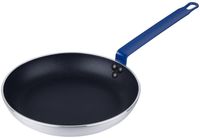 Hygiplas Aluminium Anti-Aanbak Teflon Platinum Plus Koekenpan met Blauwe Handgreep 28cm - HT972