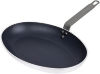 Vogue Aluminium Antiaanbaklaag Teflon Platinum Plus Ovale Koekenpan 36cm - HT988