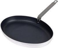 Vogue Aluminium Antiaanbak Teflon Platinum Plus Ovale Koekenpan 40cm - HT992