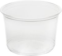 HU066 Fiesta recyclebare rPET Deli-bekers 225 ml (300 stuks)